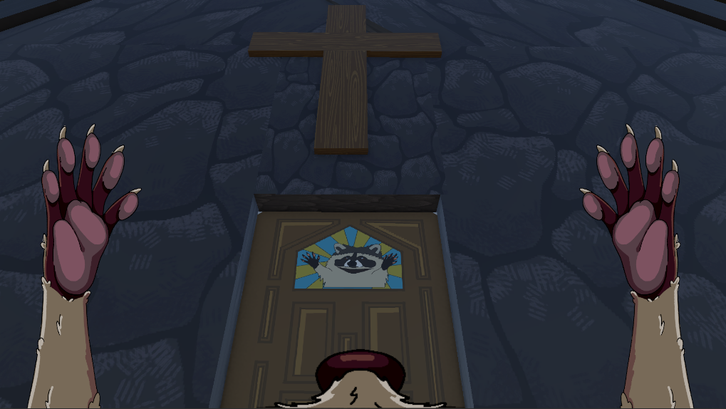 Screenshot 5 for Holy Raccoon Jesus Simulator