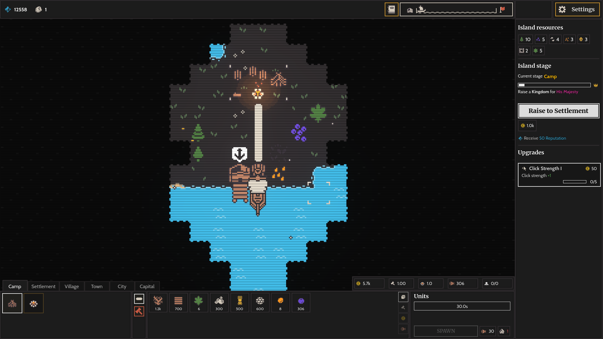Screenshot 3 for Clicky Islands