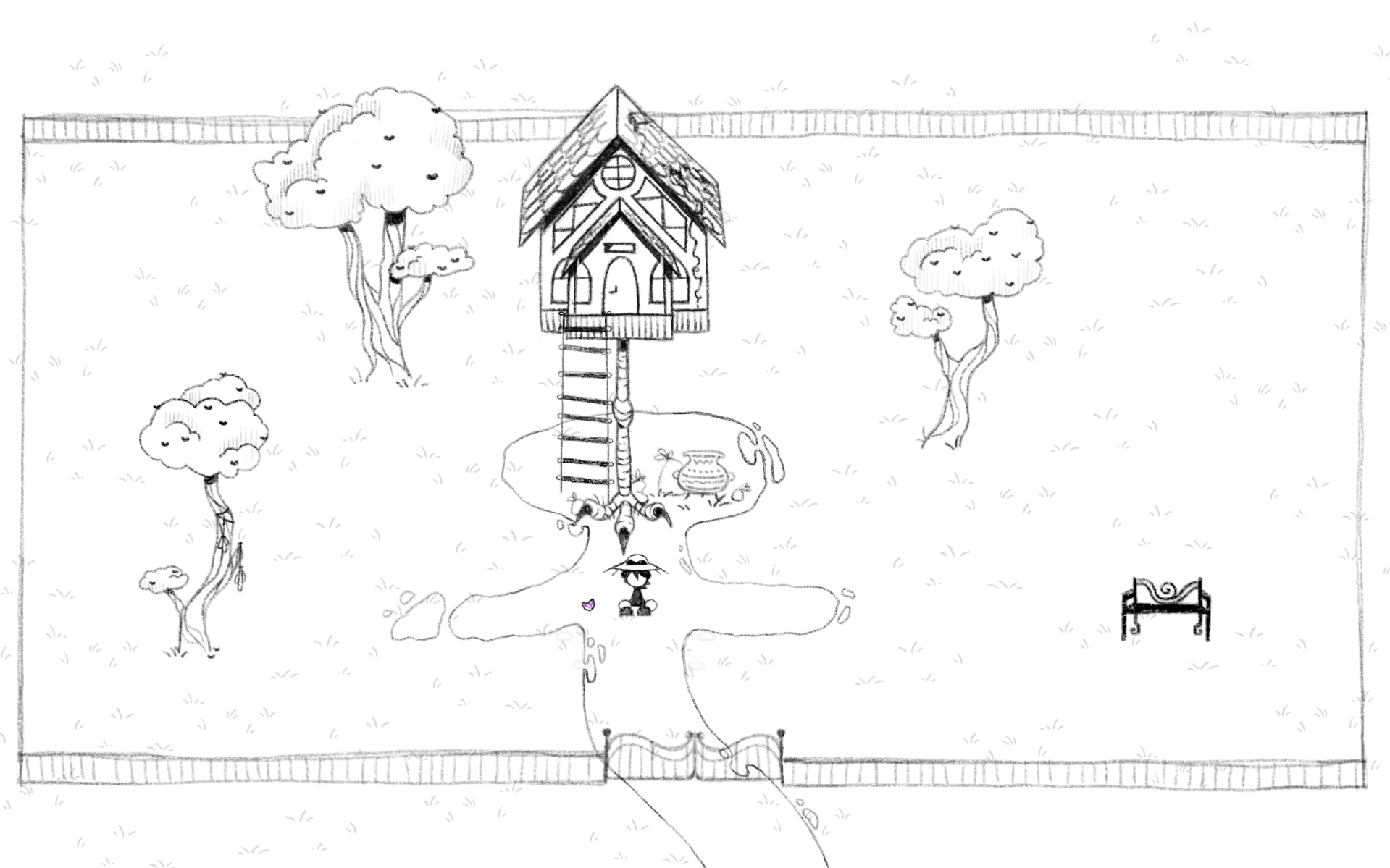 Screenshot 2 for Bright-line Garden