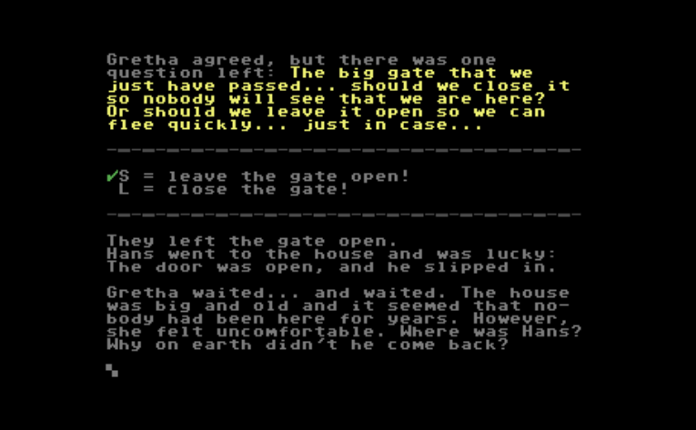 Screenshot 4 for The Grusel House (C64)