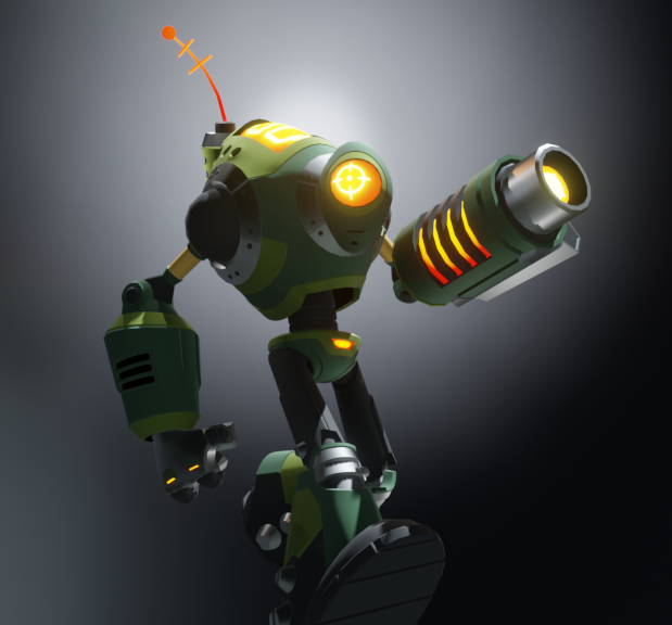 Galactic Ranger bot (R&C) by LivingTopHat