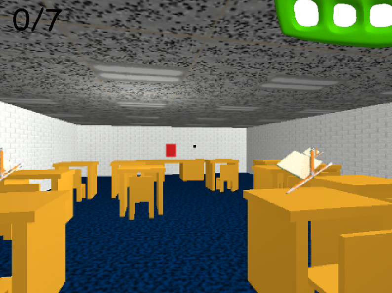 Baldi Basic v0.9 (Fangame) by Floofum