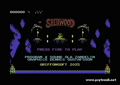 Sherwood (C64) screenshot 1