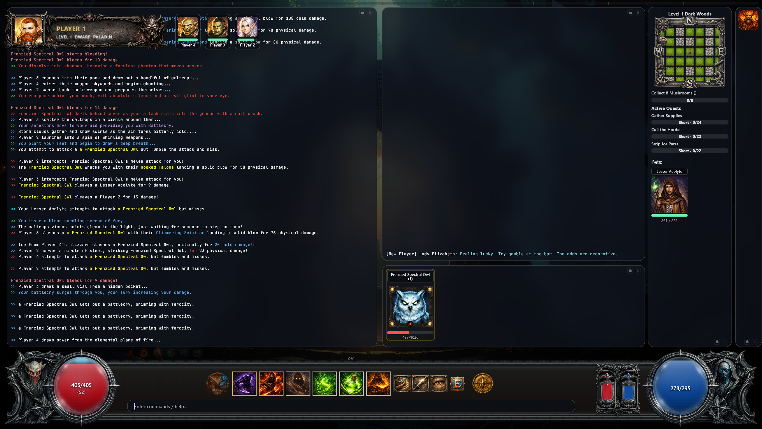 Screenshot 3 for Enarian Online