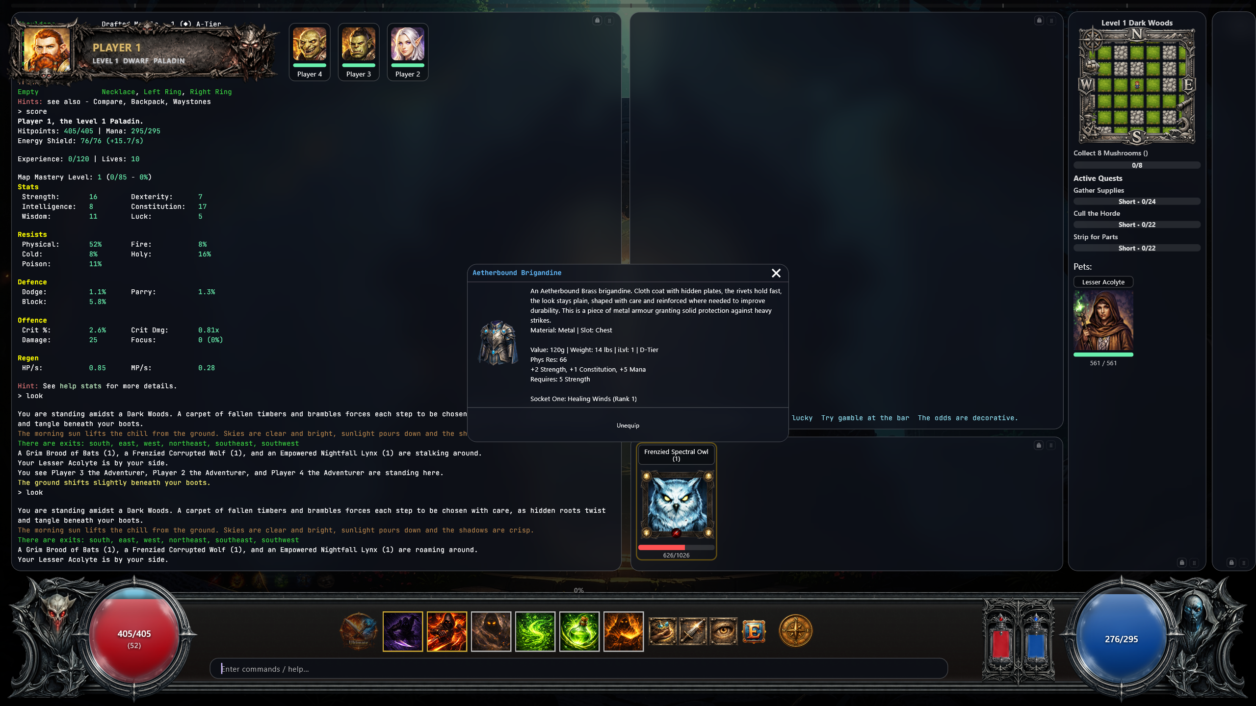 Screenshot 4 for Enarian Online