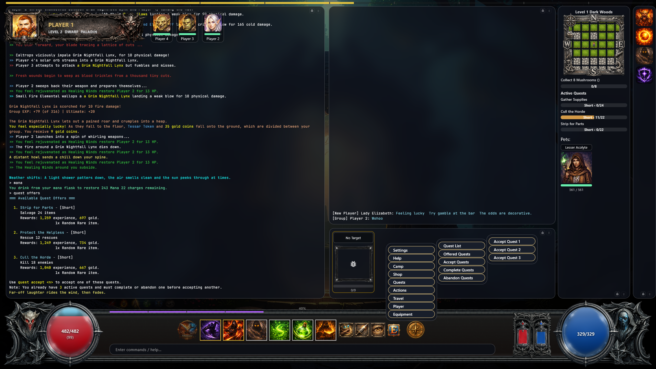 Screenshot 5 for Enarian Online