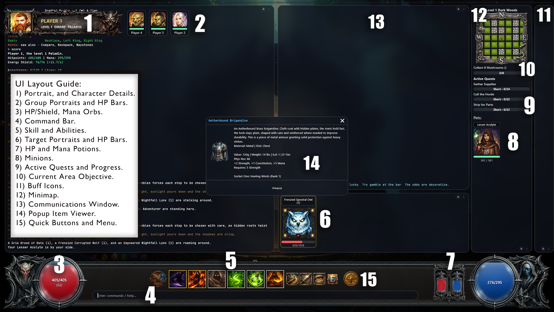 Screenshot 2 for Enarian Online