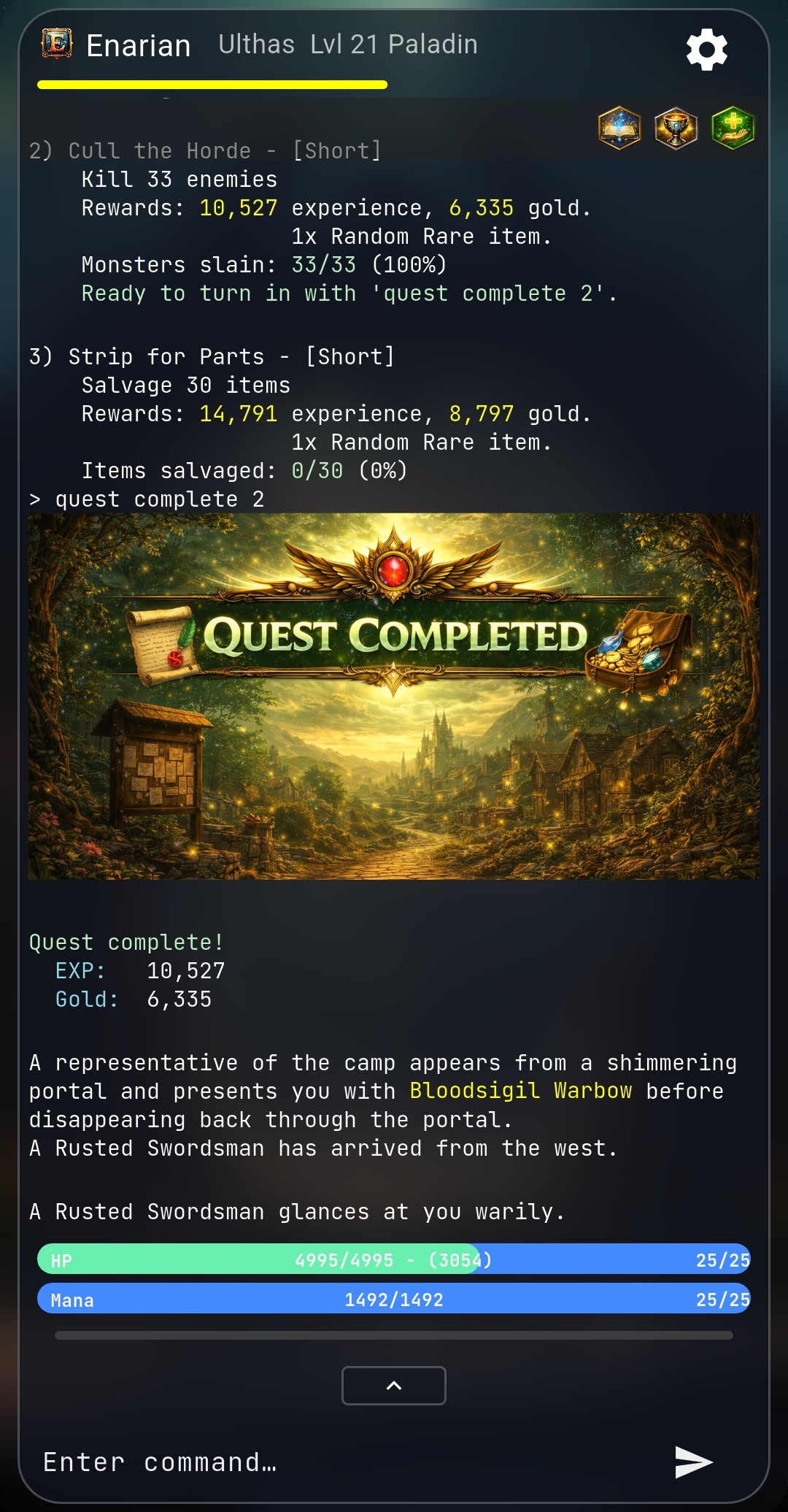 Screenshot 8 for Enarian Online