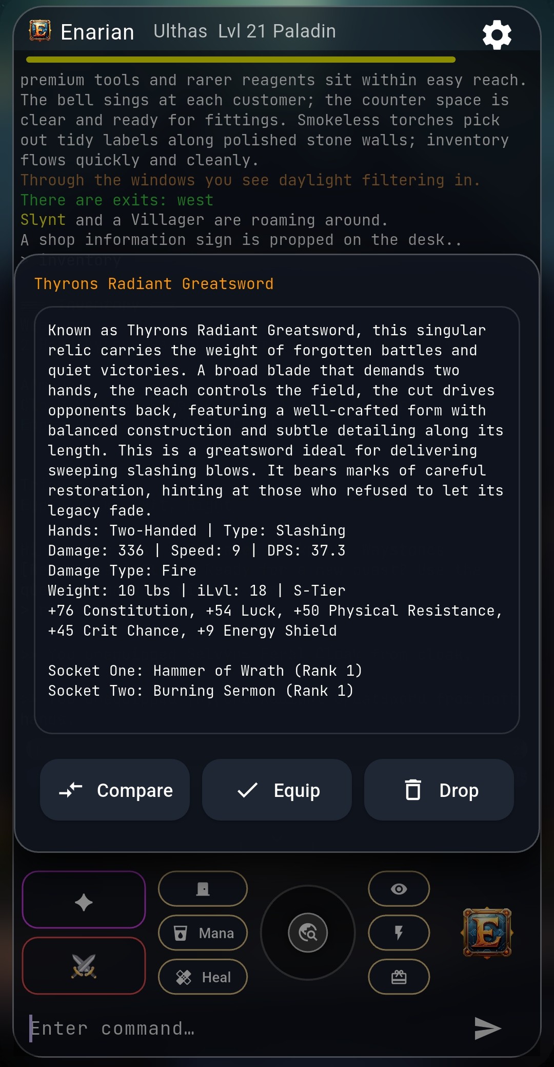 Screenshot 7 for Enarian Online