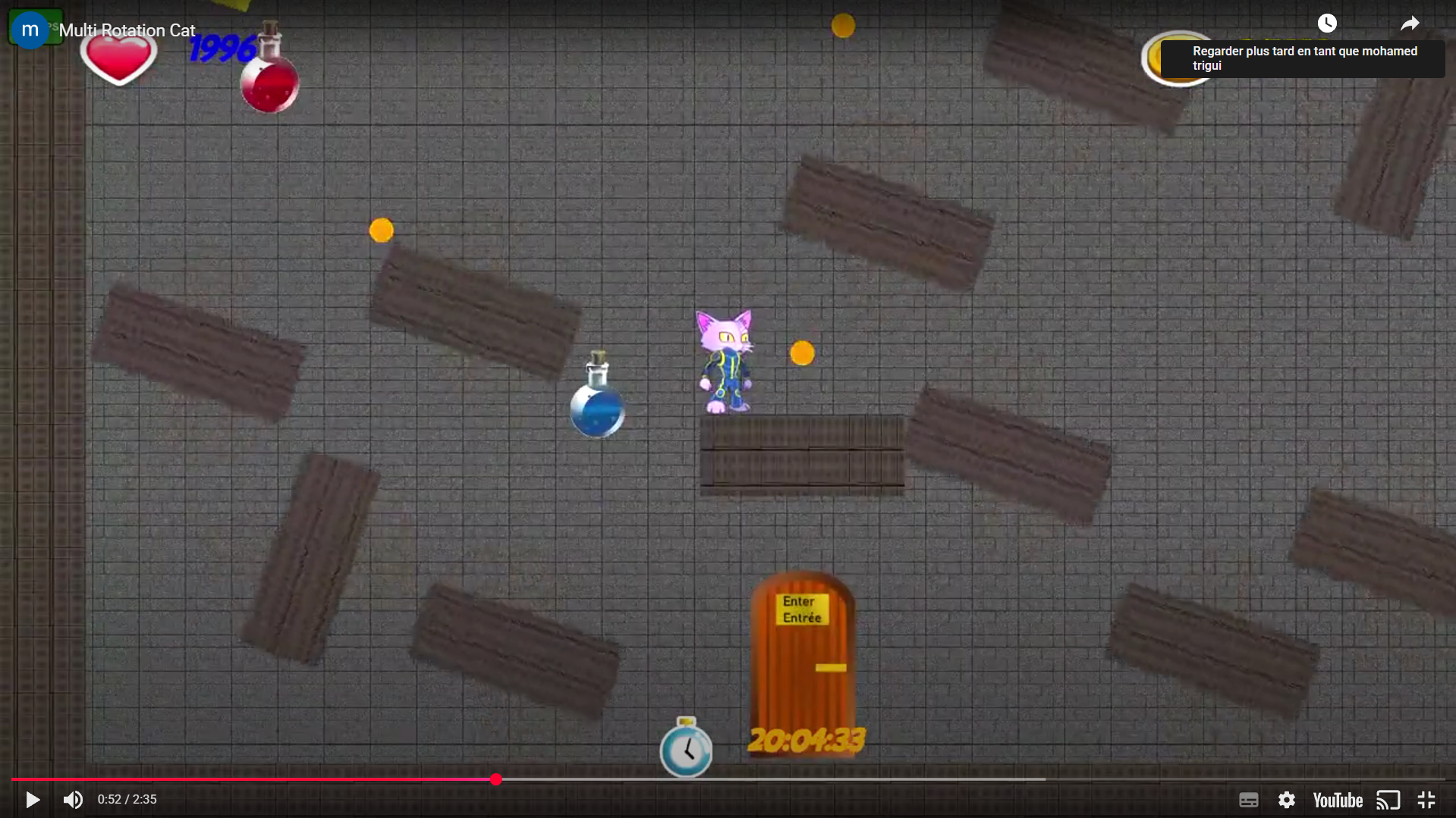 Cat Rotation Rythm Game Temporary title Multi Rotation Cat by Bioshok