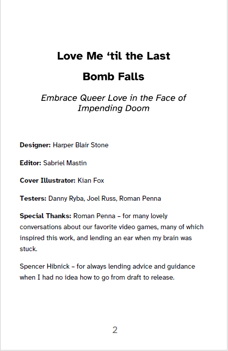 Screenshot 3 for Love Me 'til the Last Bomb Falls