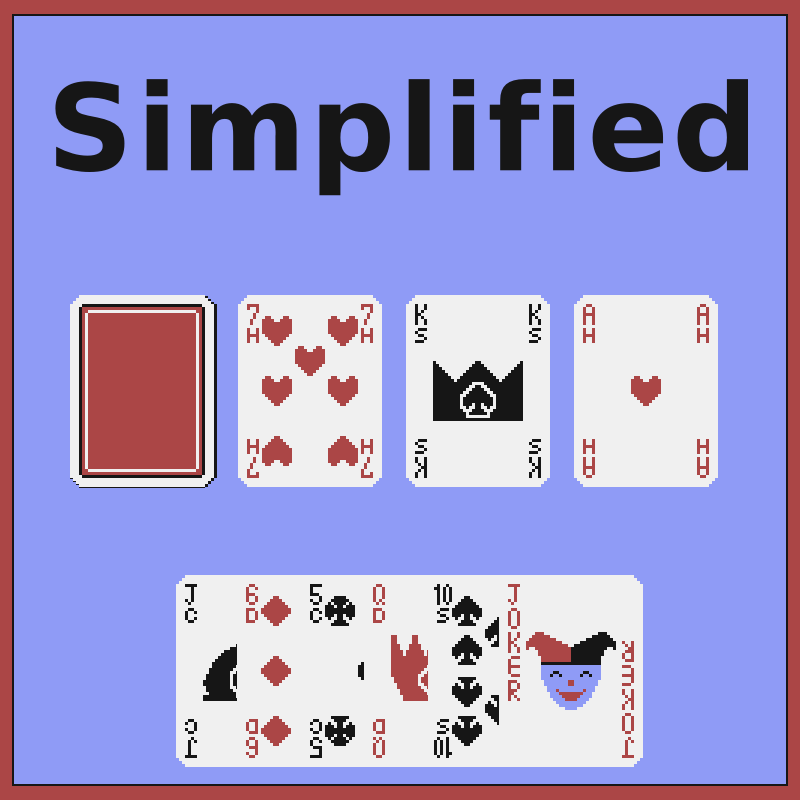 Pixel Playing Card Sets by Scoz