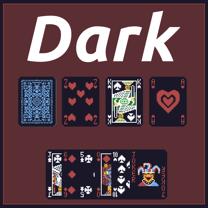Pixel Playing Card Sets by Scoz