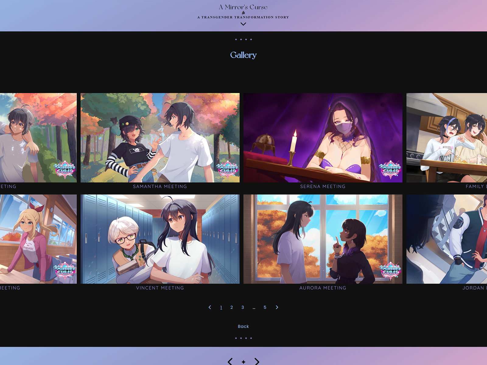 Screenshot 5 for A Mirror's Curse SFW