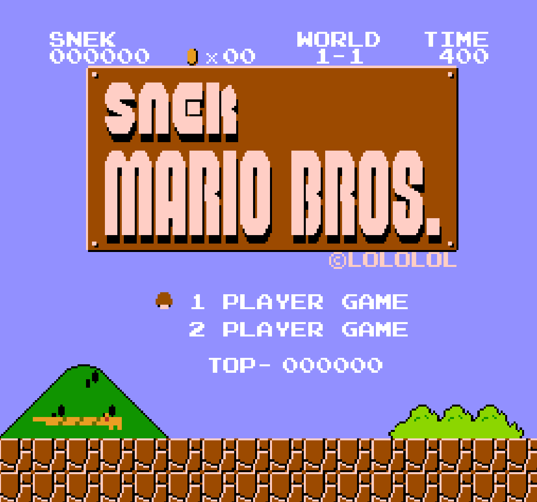 Screenshot 3 for Snek Mario bros