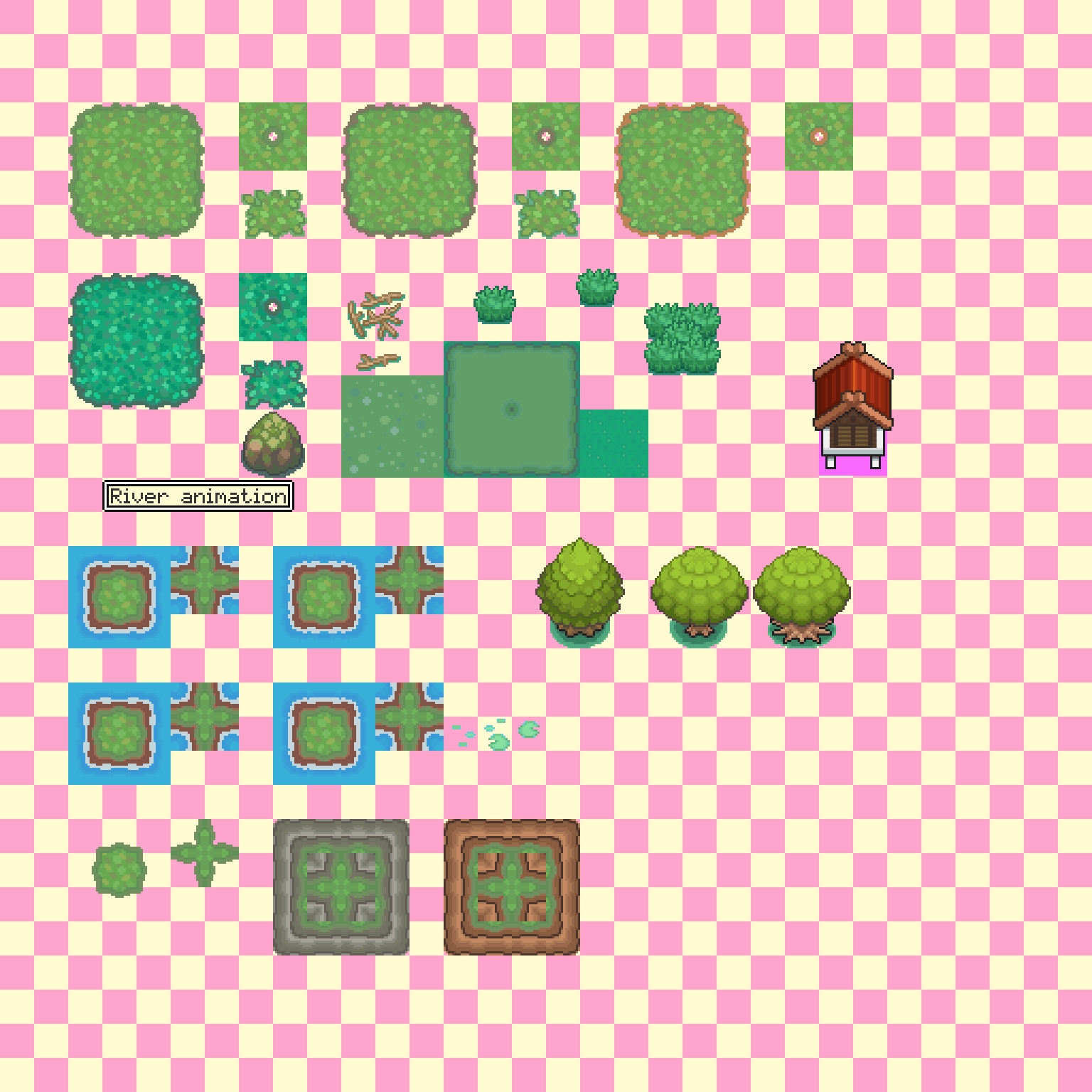 Full Update New DS Colours Pokemon Tilesets By El Espriteador