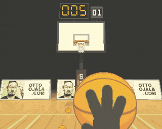 Otto's Basketball Game screenshot 1