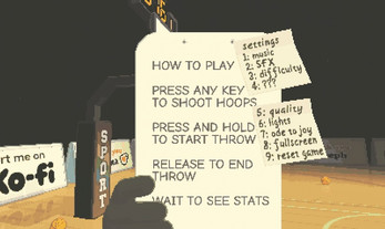 Otto's Basketball Game screenshot 4