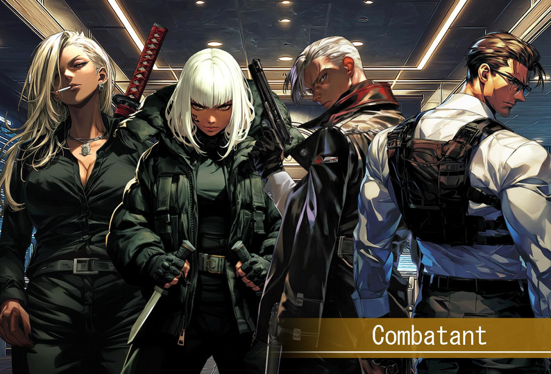 Secret Org: 160 Characters & 150 Backgrounds [VN/RPG Assets] by cogabushi