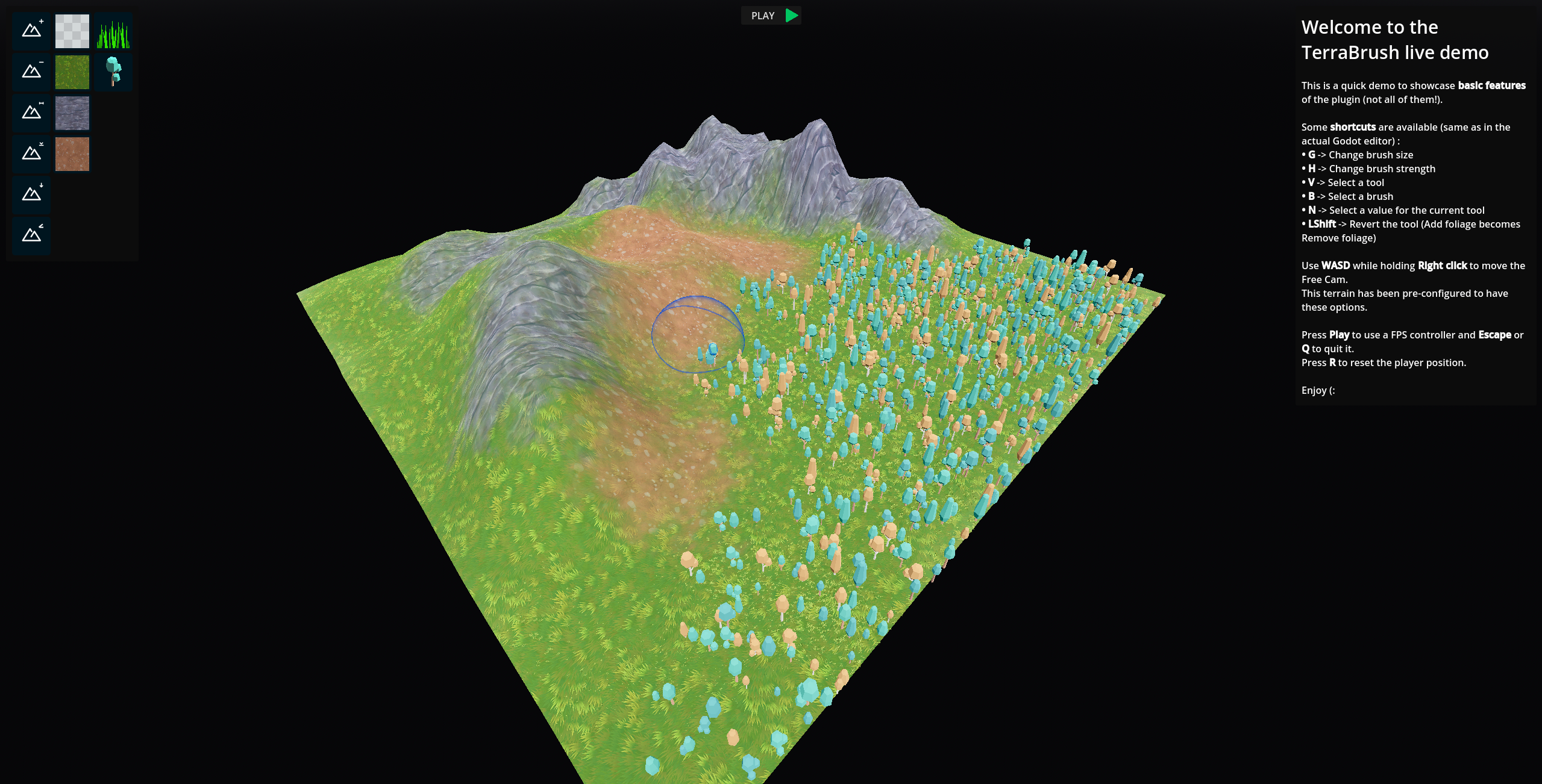 Screenshot 3 for TerraBrush Live Demo