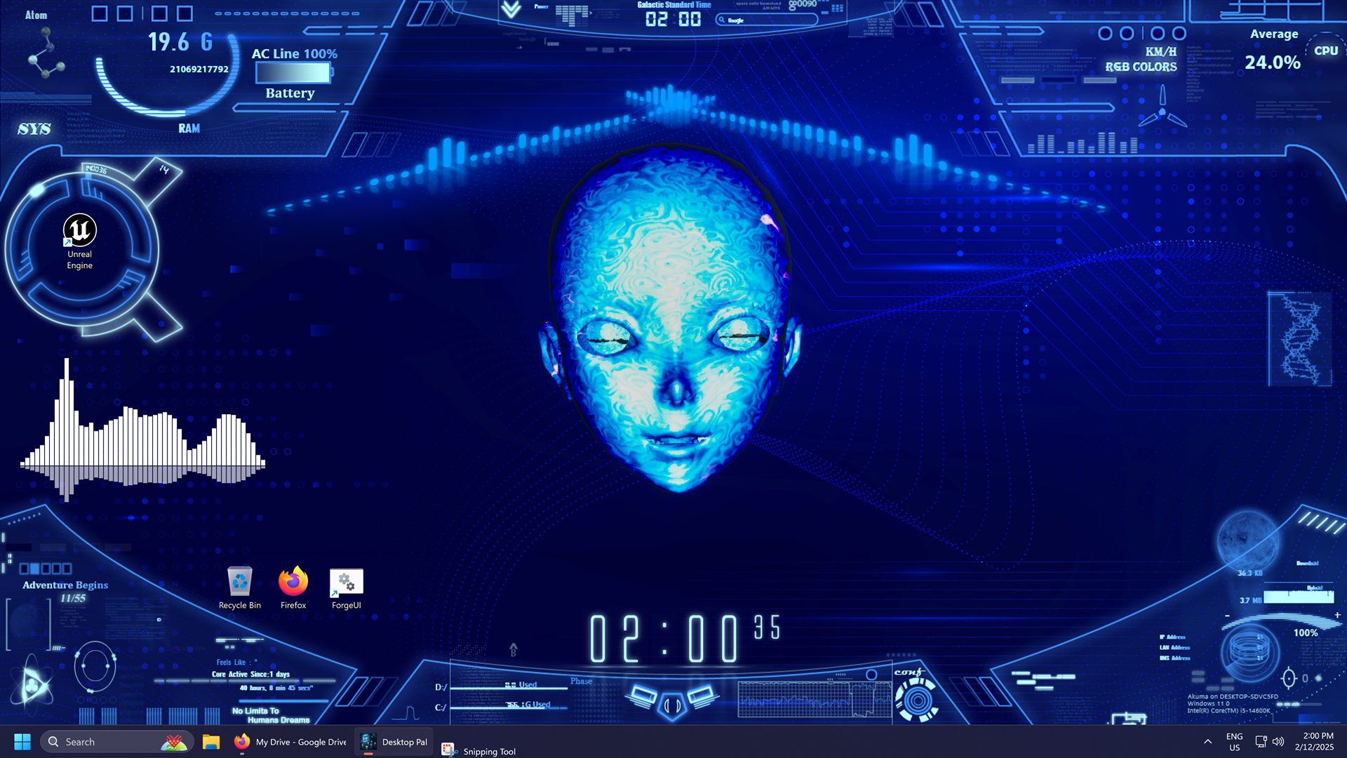 Screenshot 2 for Desktop Pal OS AI - Voiced Desktop Companions