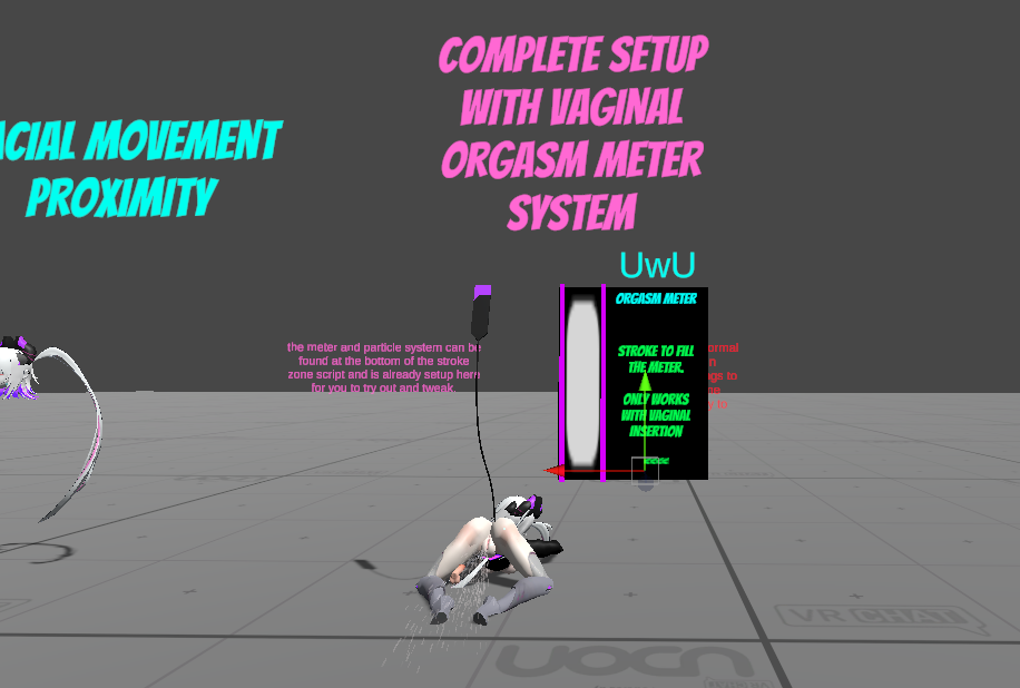 Erotic Sounds And Particles System (for VRChat Worlds) by Chimera's Corner