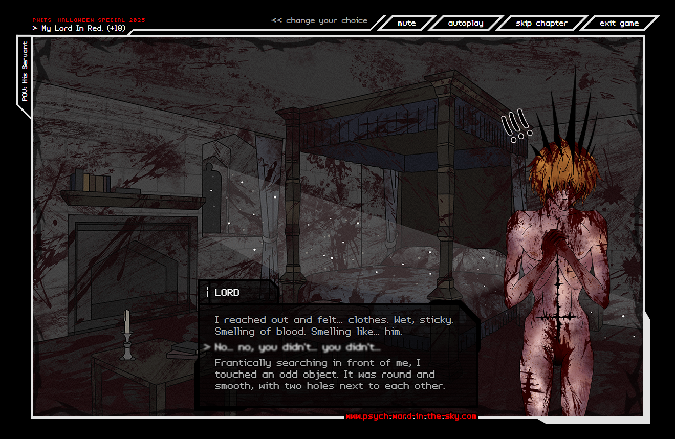 Screenshot 2 for My Lord In Red [PWITS AU] (+18 yaoi)