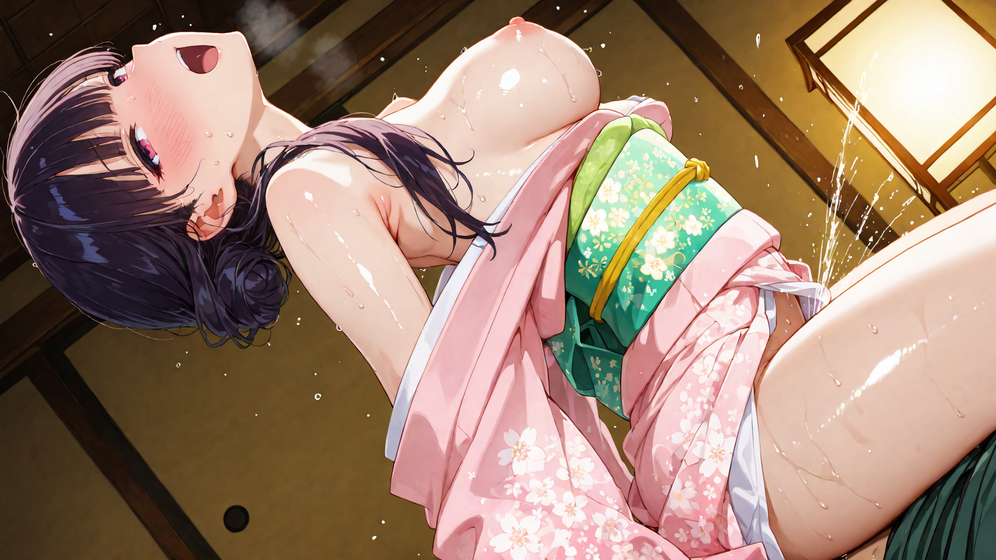 Screenshot 4 for A Newlywed Night — Gentle Desire Between Two Lovers【R18 / AI Art Collection】(250 images)