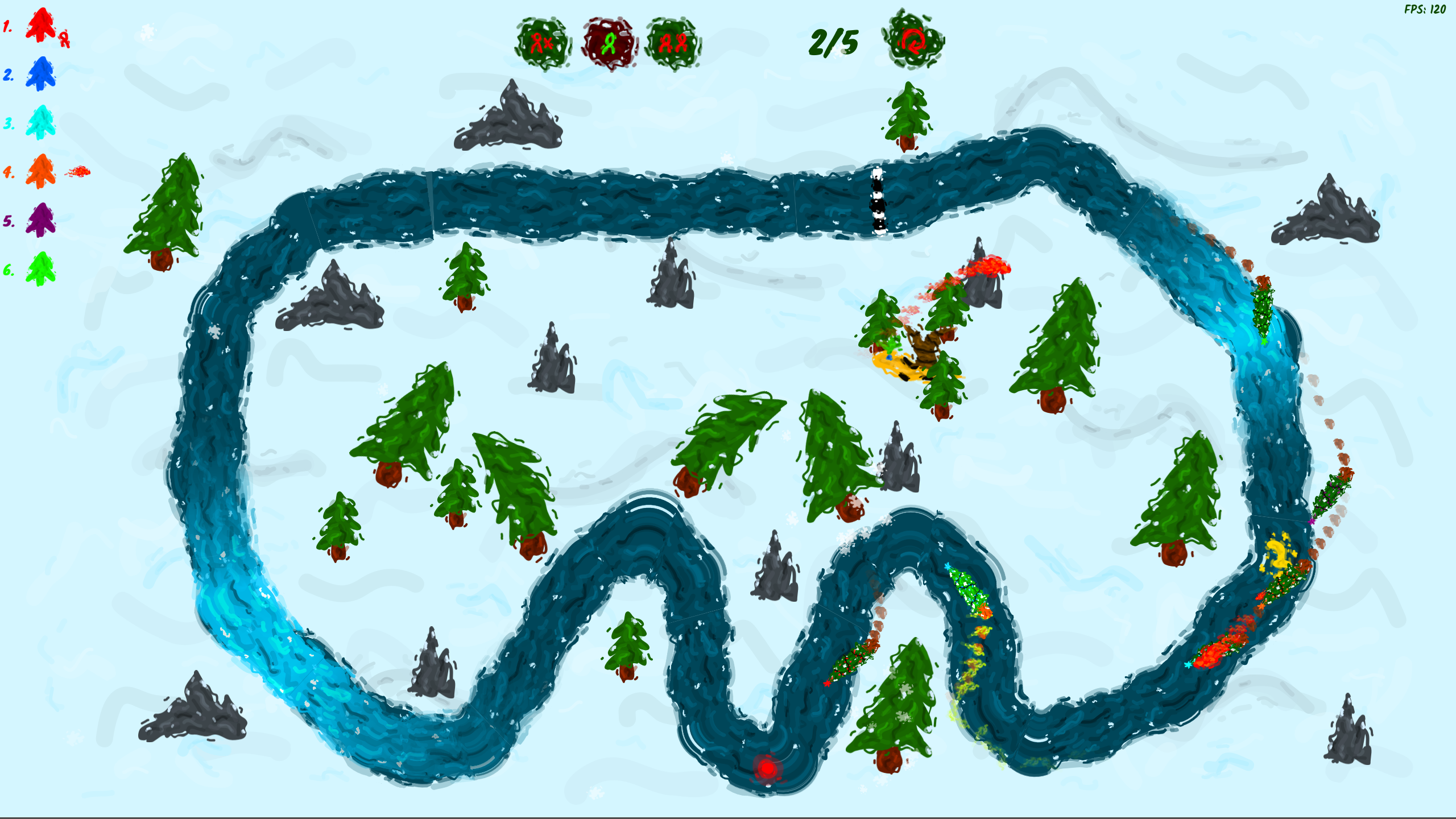 Slide Tree Race by Giratakel