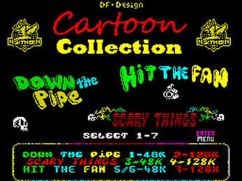 DF-Design Cartoon Collection (ZX Spectrum / Next enhanced) by DF