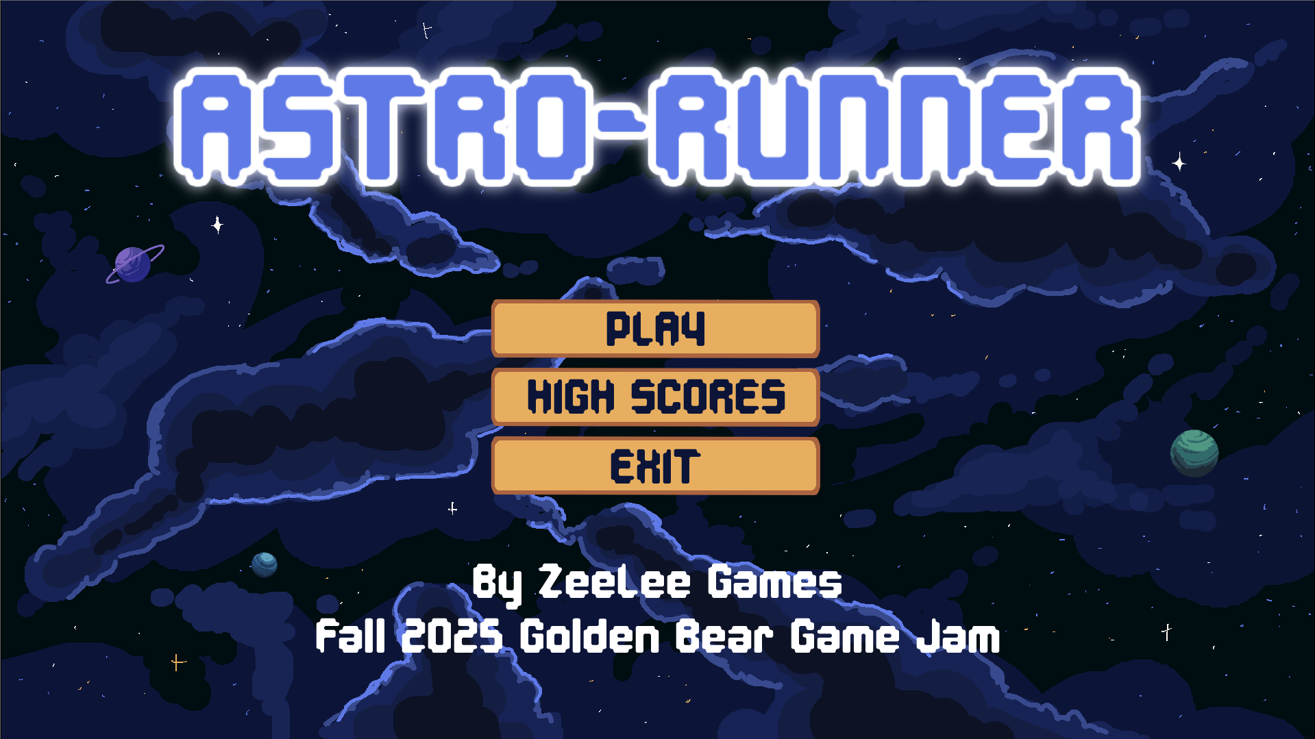 Screenshot 2 for ASTRO-RUNNER | Post-Jam Version!