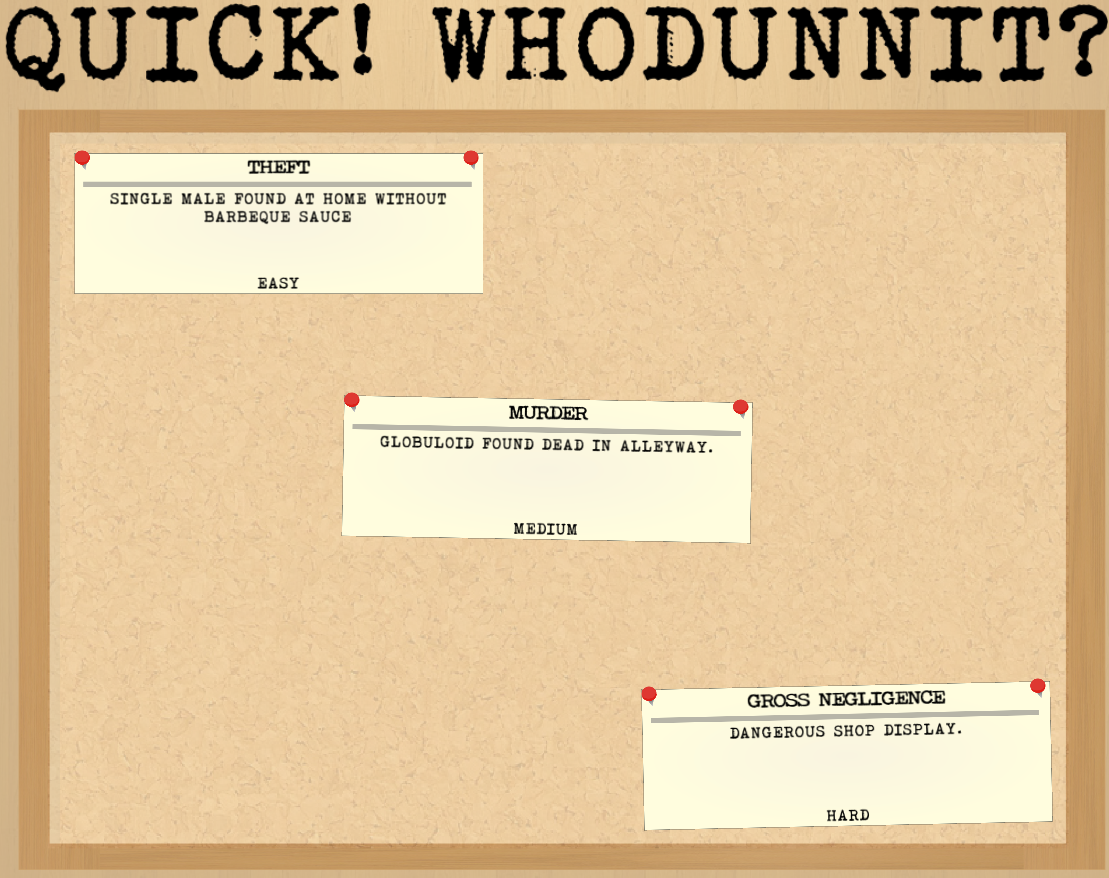 Quick! Whodunnit? by Robert White