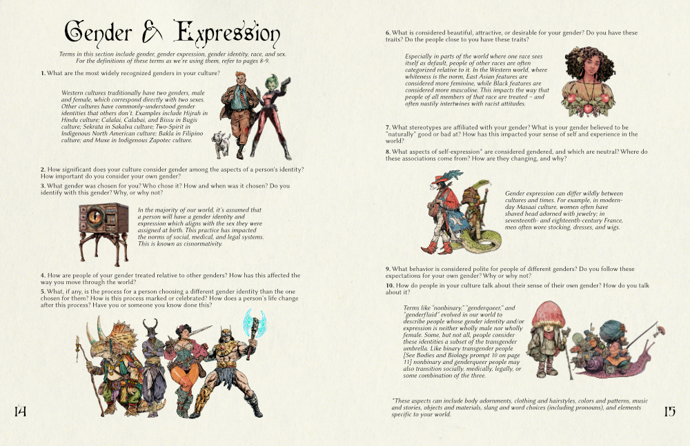 Screenshot 4 for Imagine Queer Worlds: A Radical Worldbuilding Game [13+]
