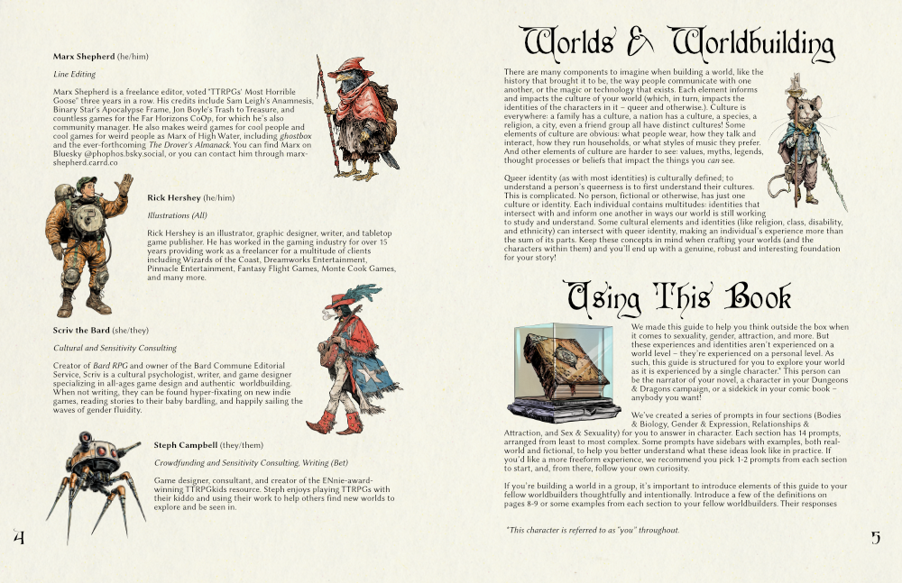 Screenshot 2 for Imagine Queer Worlds: A Radical Worldbuilding Game [13+]