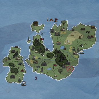 [FREE] 43 Original Map Icon Asset Pack by mikobrzu