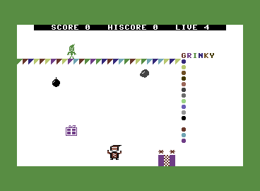 Screenshot 2 for Grinky Trouble c64