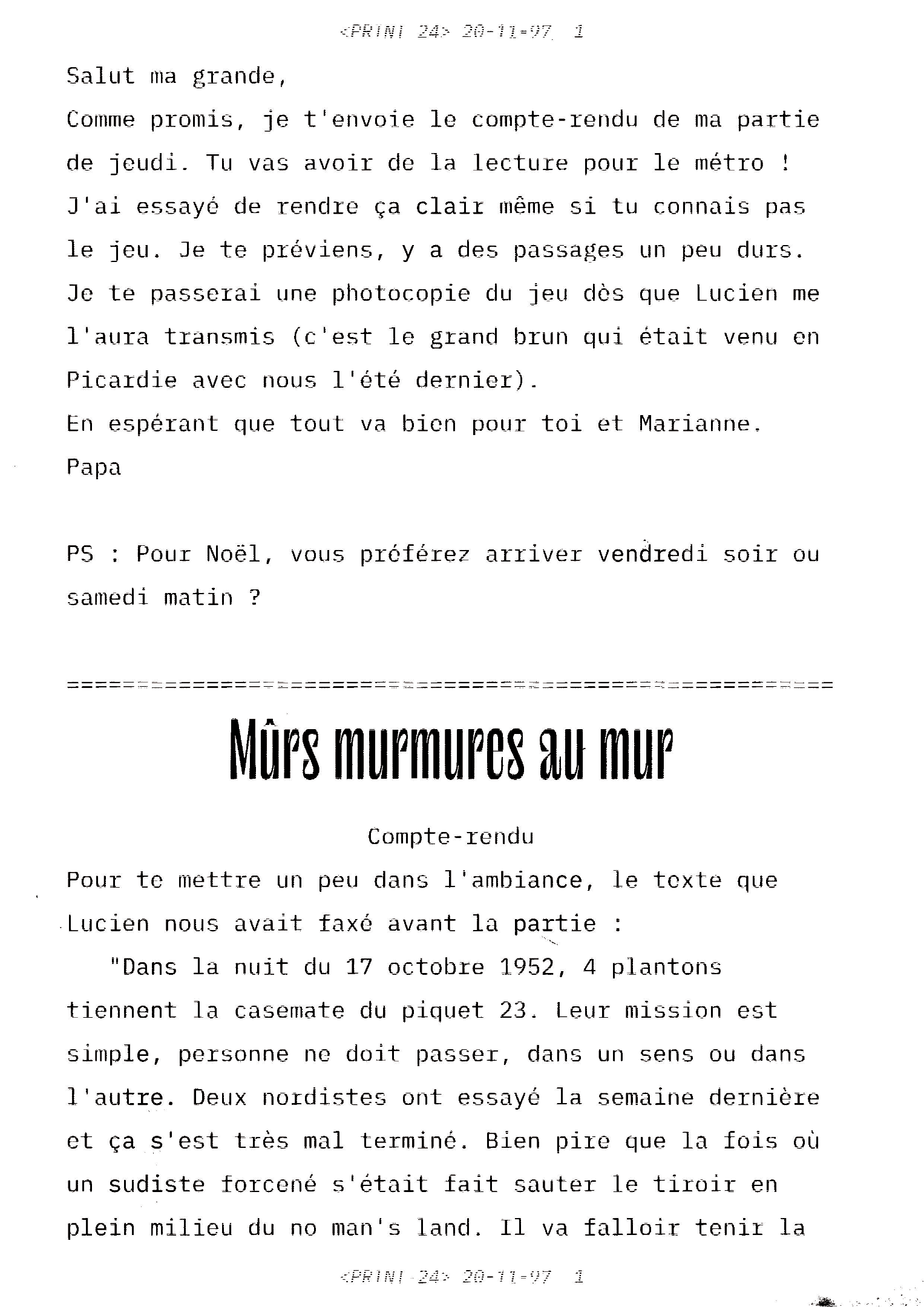 Screenshot 2 for Mûrs murmures au mur