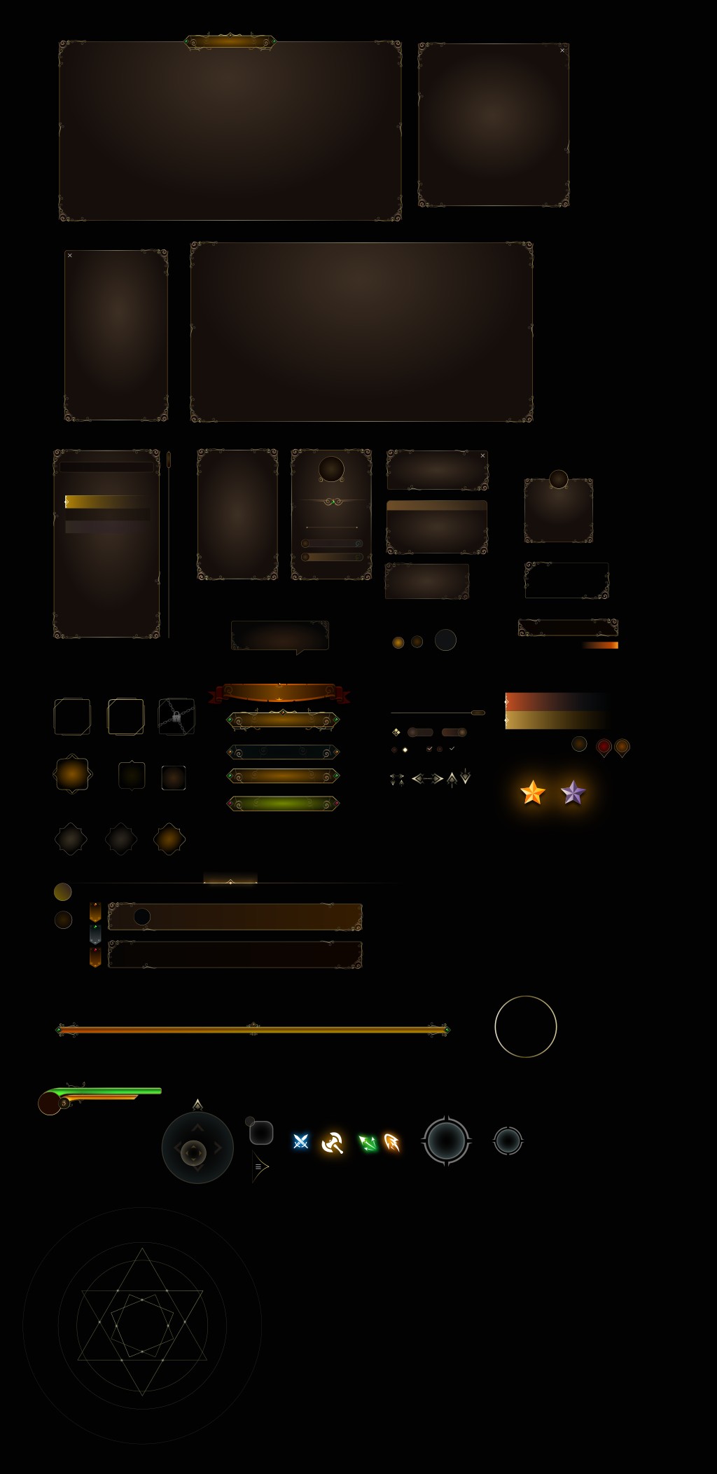 ⚔️FANTASY RPG UI ASSET PACK [EVERDUSK] by Ultra knight
