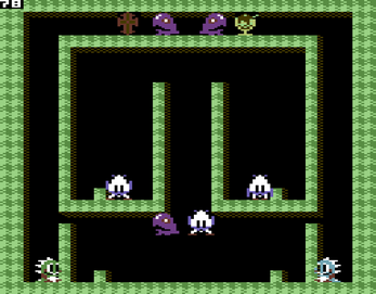 Bubble Bobble: Lost Cave C64 screenshot 3