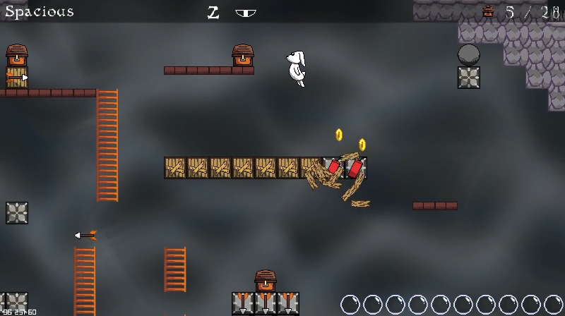 Screenshot 2 for Bunny's Spelunking Adventure