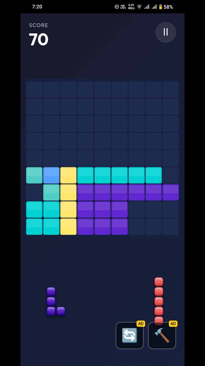 Screenshot 4 for BlockFusion: Classic Puzzle