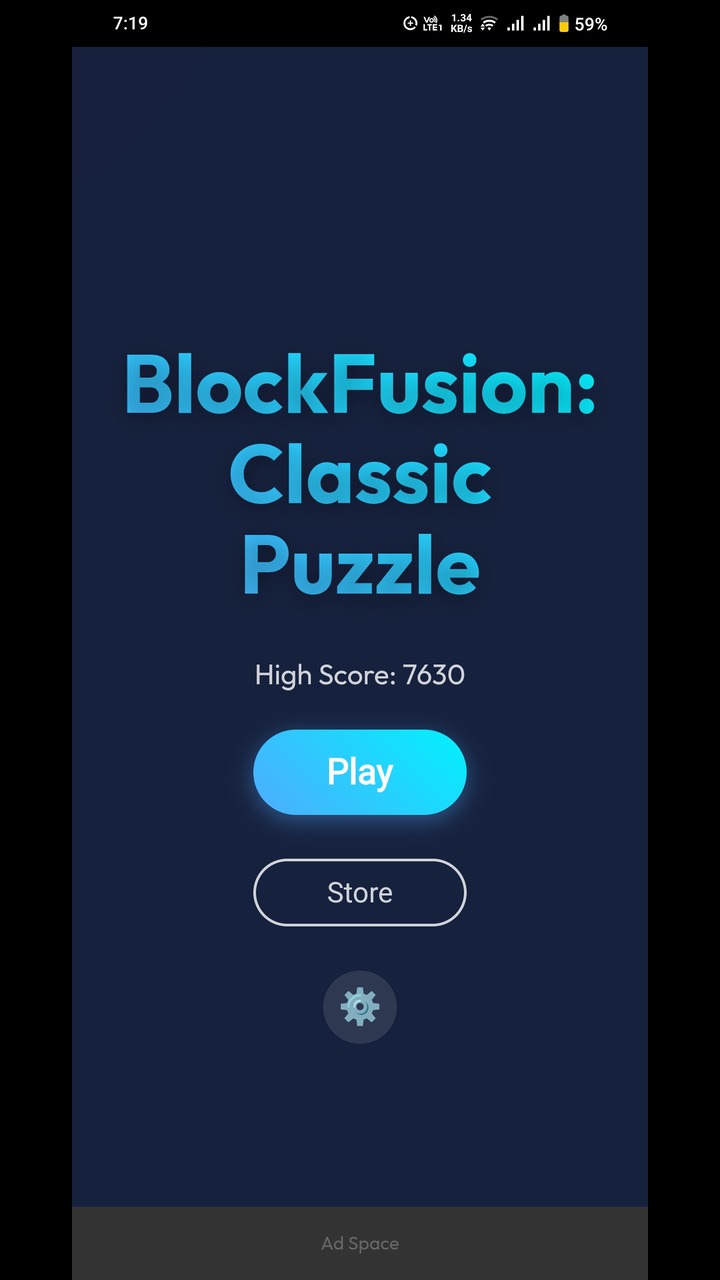 Screenshot 2 for BlockFusion: Classic Puzzle