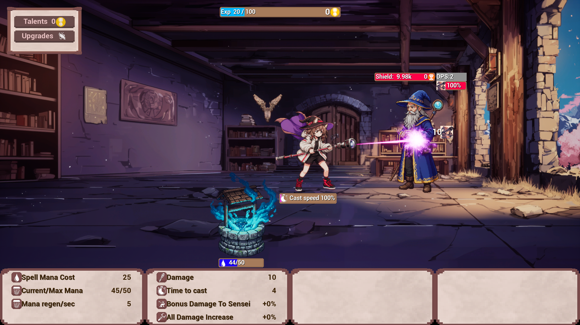 Screenshot 2 for Lofi Magical Girl - Incremental