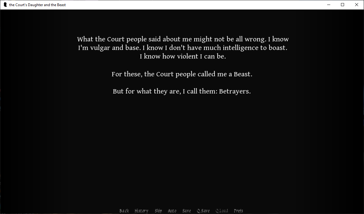 Screenshot 4 for Tale of the Court's Daughter and the Beast