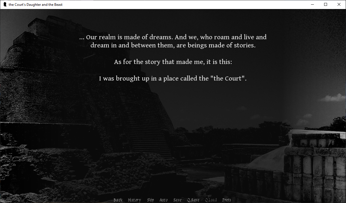 Screenshot 2 for Tale of the Court's Daughter and the Beast