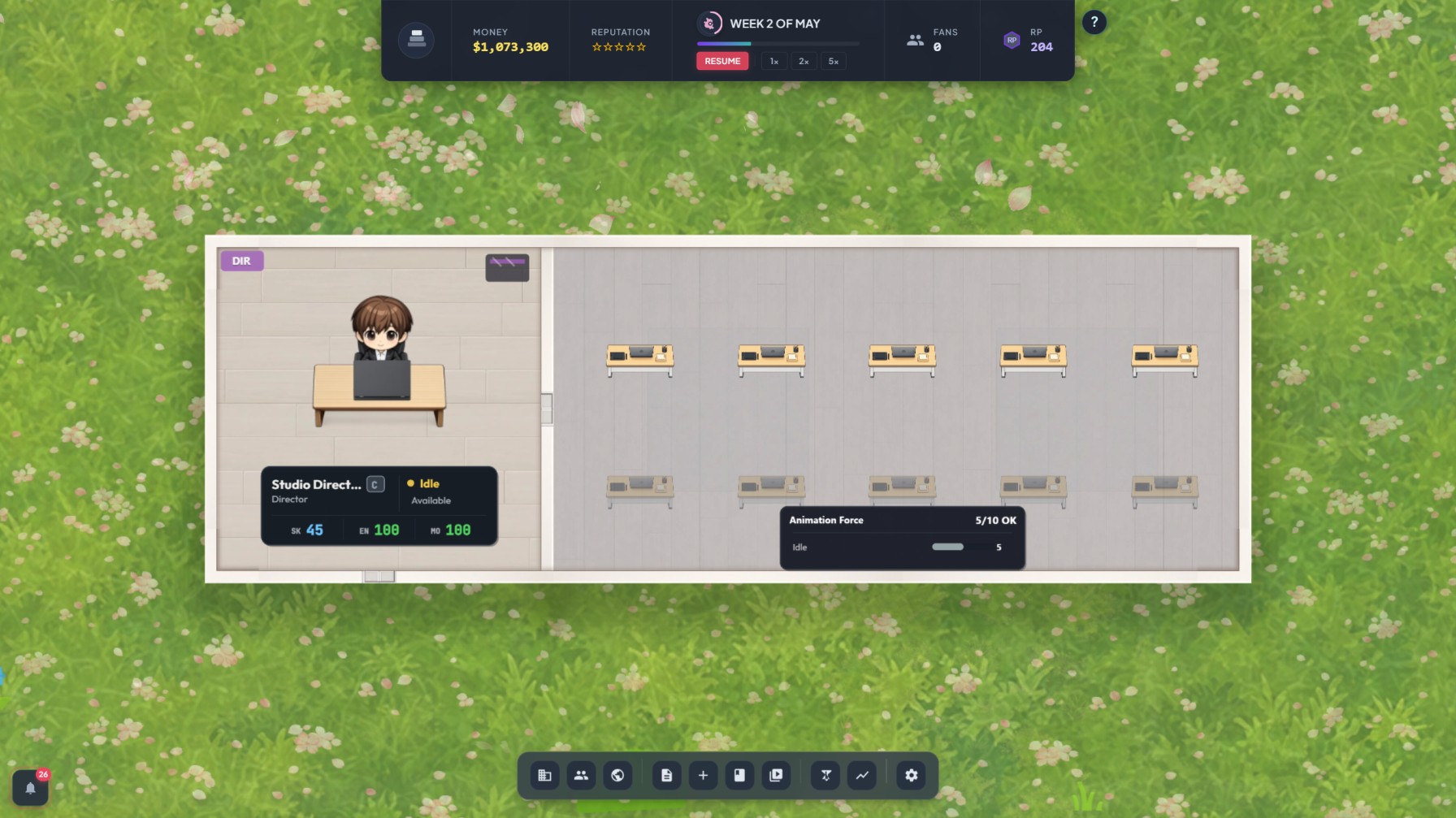 Screenshot 3 for AnimeBiz Magnate Supporters Edition