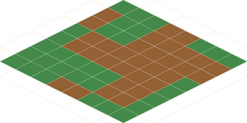 Isometric Dual Grid System Template by Hibiki & Leijin