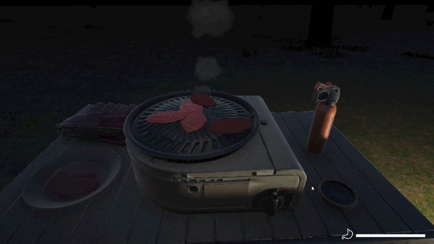 Screenshot 2 for Midnight Yakiniku at Campsite
