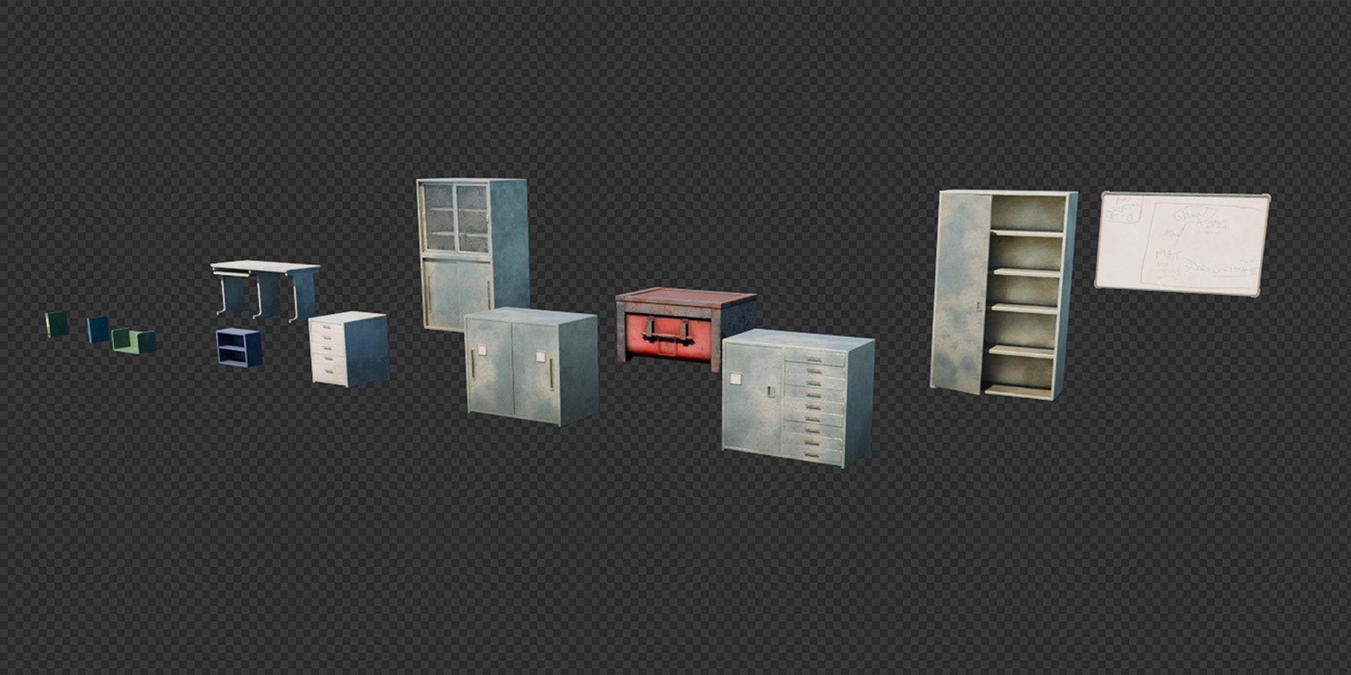 Resident Evil 3 Save Room Diorama | Asset Pack by Vertex Horizons