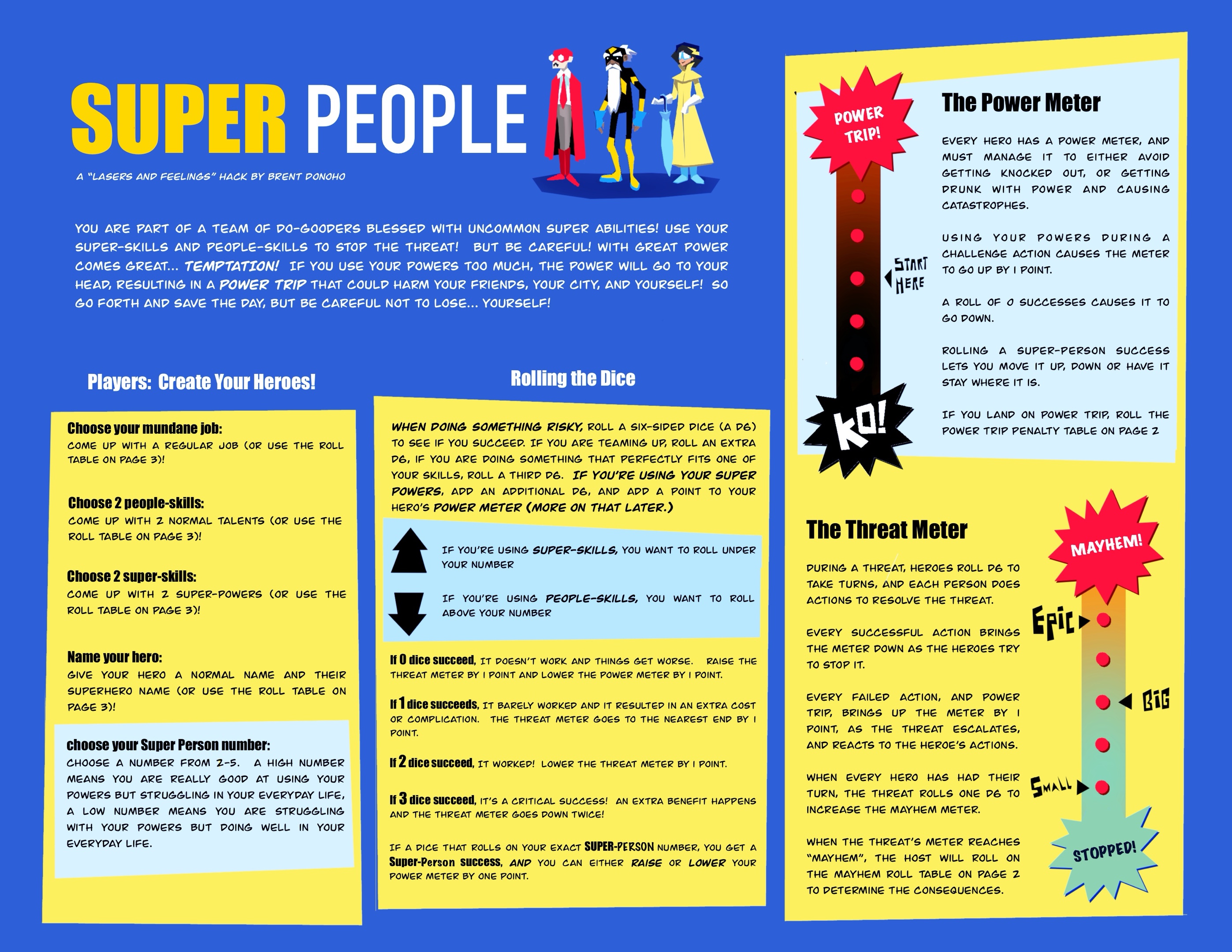 SUPER people by Marginalia Games